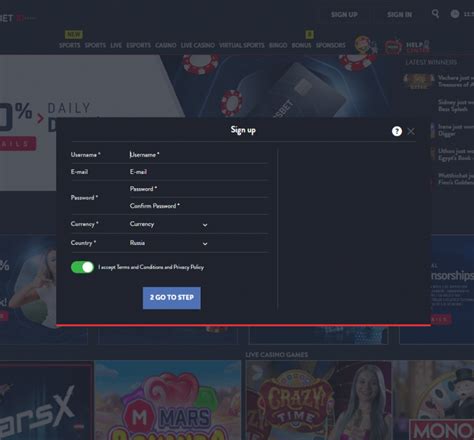 MarsBet Casino Application .